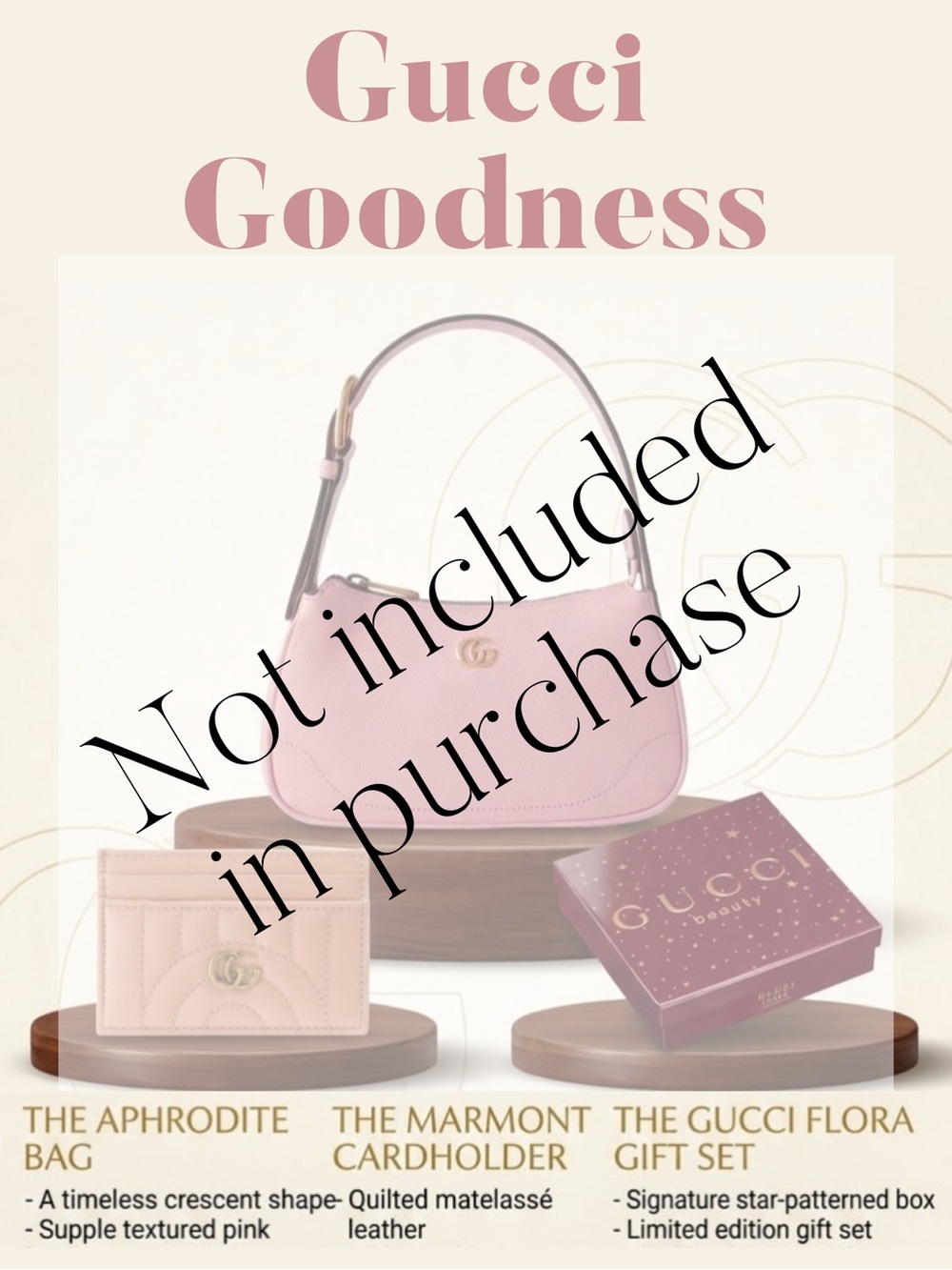 Gucci Goodness: Purchase Choice of Item from Available Options